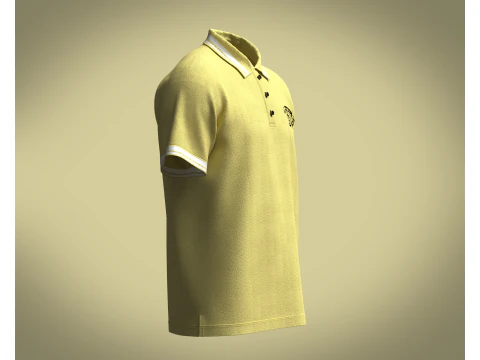 Polo Shirt - DOPE 3D Model