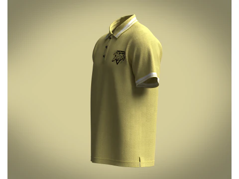 Polo Shirt - DOPE 3D Model