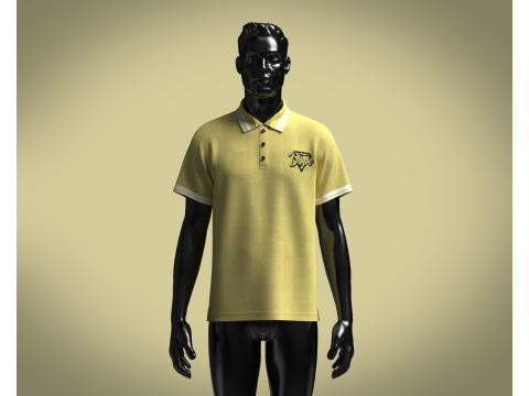 Polo Shirt - DOPE 3D Модель
