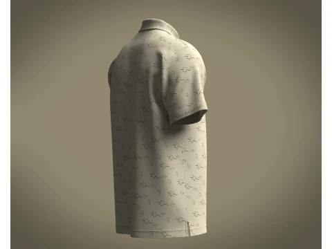 Polo Shirt - AOP 3D Model