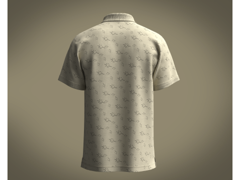 Polo Shirt - AOP 3D Model