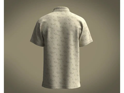 Polo Shirt - AOP 3D Model