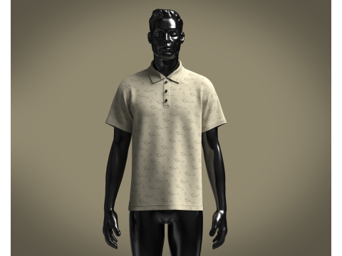 Polo Shirt - AOP 3D Model
