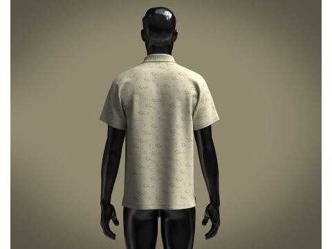 Polo Shirt - AOP 3D Model