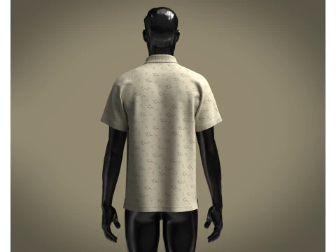Polo Shirt - AOP 3D Model
