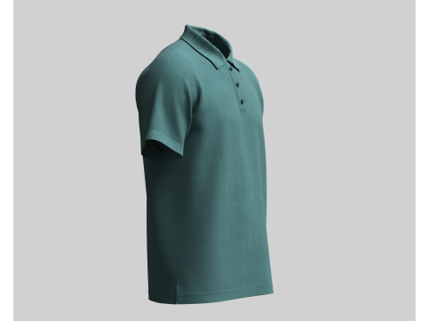 Polo - Pique Cotton 3D Модель