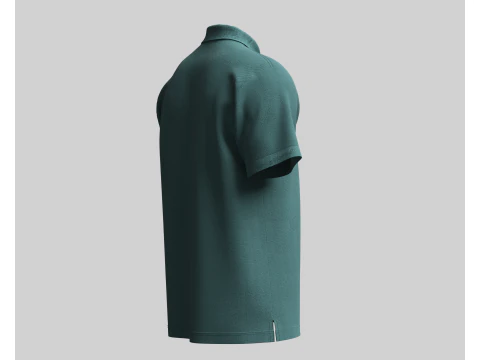 Polo - Pique Cotton 3D Model