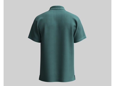 Polo - Pique Cotton 3D Модель