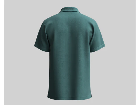 Polo - Pique Cotton 3D Model