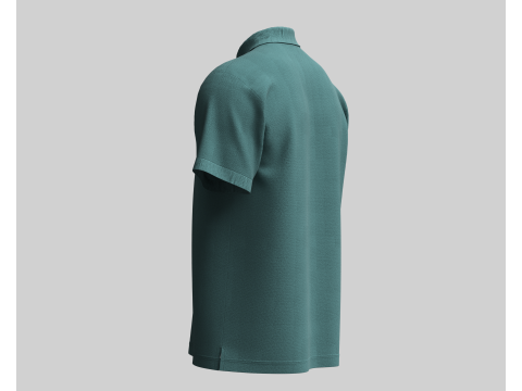 Polo - Pique Cotton 3D Модель