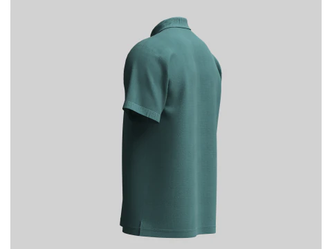 Polo - Pique Cotton 3D Model