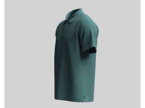 Polo - Pique Cotton 3D Модель
