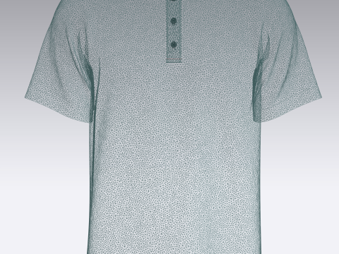 Polo - Pique Cotton 3D Модель