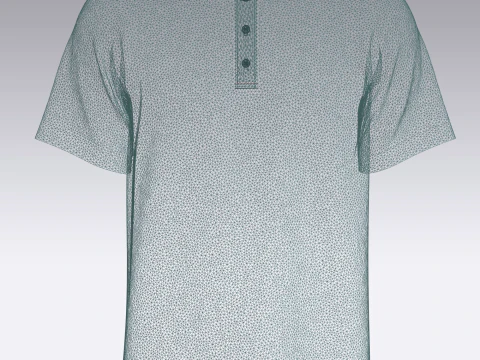 Polo - Pique Cotton 3D Model
