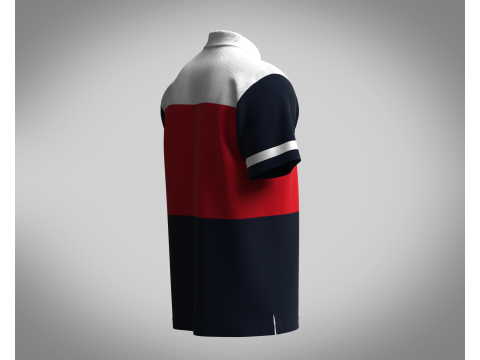 Polo - Contrast Color 3D Model