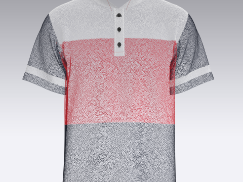 Polo - Contrast Color 3D Model