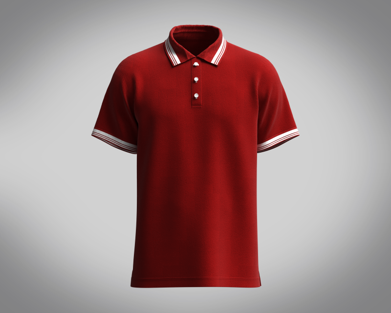 Polo - Tripping Collar 3D Модель .c4d .max .obj .3ds .fbx .stl .blend 