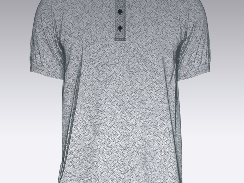 Men Polo Shirt Modelo 3D