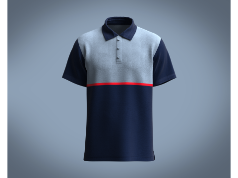 Polo - Cotton Shirt 3D 模型