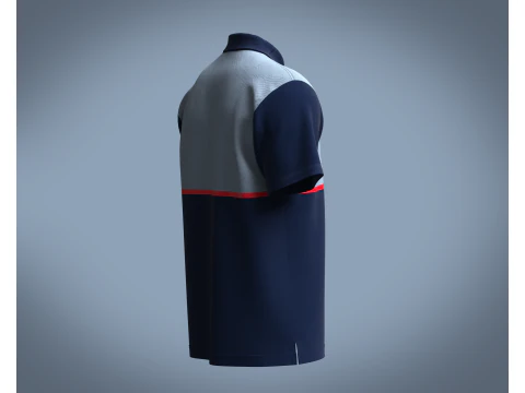 Polo - Cotton Shirt 3D Model