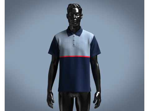 Polo - Cotton Shirt 3D Model