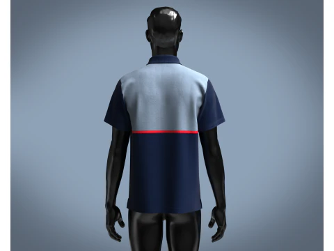 Polo - Cotton Shirt 3D Model