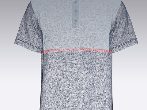 Polo - Cotton Shirt Modelo 3D