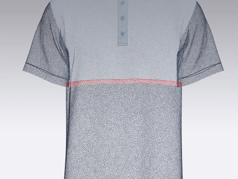 Polo - Cotton Shirt 3D Model