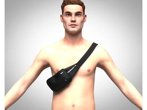 Side Bag Model 3D