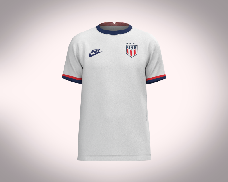 Nike US 2020 Stadium Home 4-Star Modelo 3D .c4d .max .obj .3ds .fbx .stl .blend 