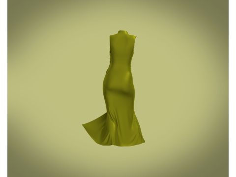 Ladies Nightwear - Silk 3D Model