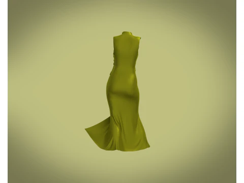 Ladies Nightwear - Silk 3D Model