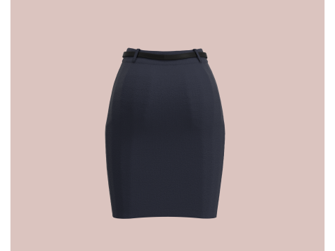 Ladies Skirt Modelo 3D