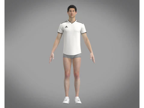 Adidas mi Authentic 18 Jersey 3D Model