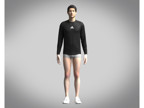 Adidas mi Alphaskin Uniform M 3D 모델