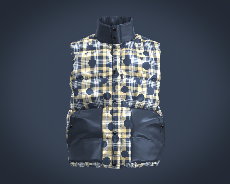 Men Vest Jackets 3Dモデル .c4d .max .obj .3ds .fbx .stl .blend 