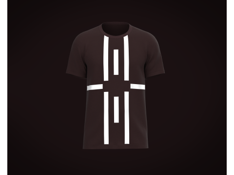 Men Coffee T-shirt 3D 모델
