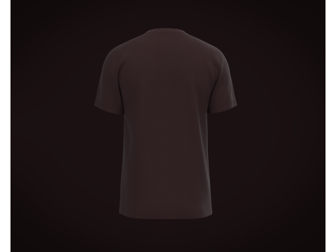 Men Coffee T-shirt Modèle 3D