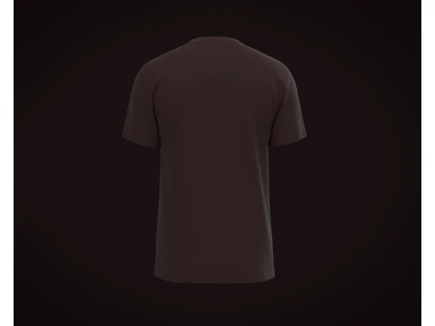 Men Coffee T-shirt 3D Model