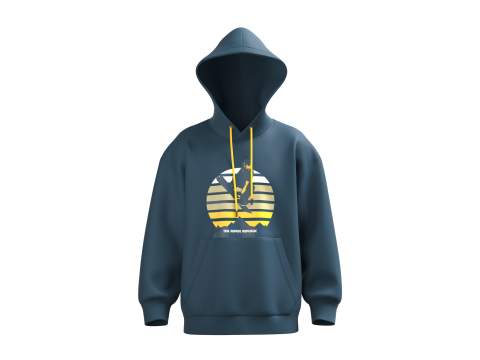 Men Hoodie - Republic 3D Model