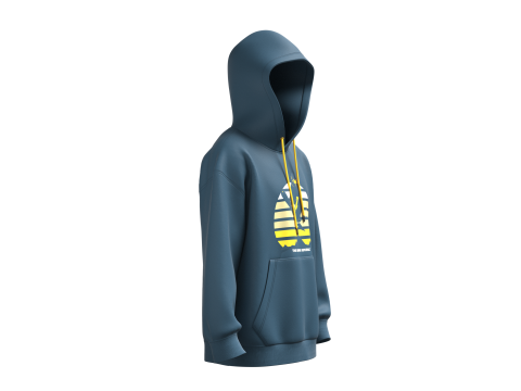 Men Hoodie - Republic 3D 모델