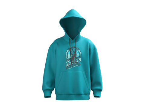 Men Hoodie - Hockey 3D Model