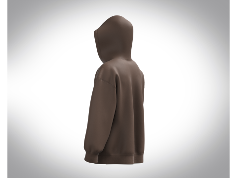 Men Hoodie - Future Vintage Modèle 3D