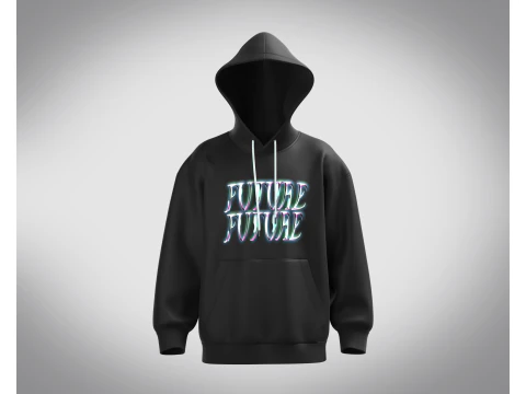 Мужская толстовка - Будущее 3D Модель