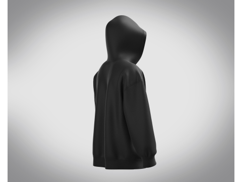 Men Hoodie - Future 3D 模型