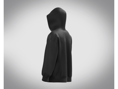 Men Hoodie - Future 3D 模型