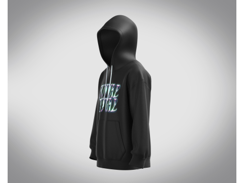 Men Hoodie - Future 3D 模型