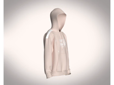 Men Hoodie - Waste Water 3D Model