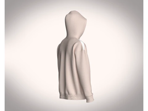 Men Hoodie - Waste Water 3D Model
