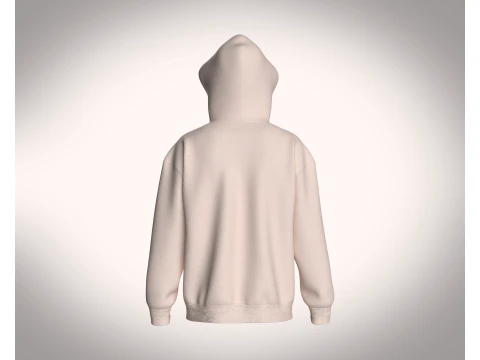 Men Hoodie - Waste Water 3D Model